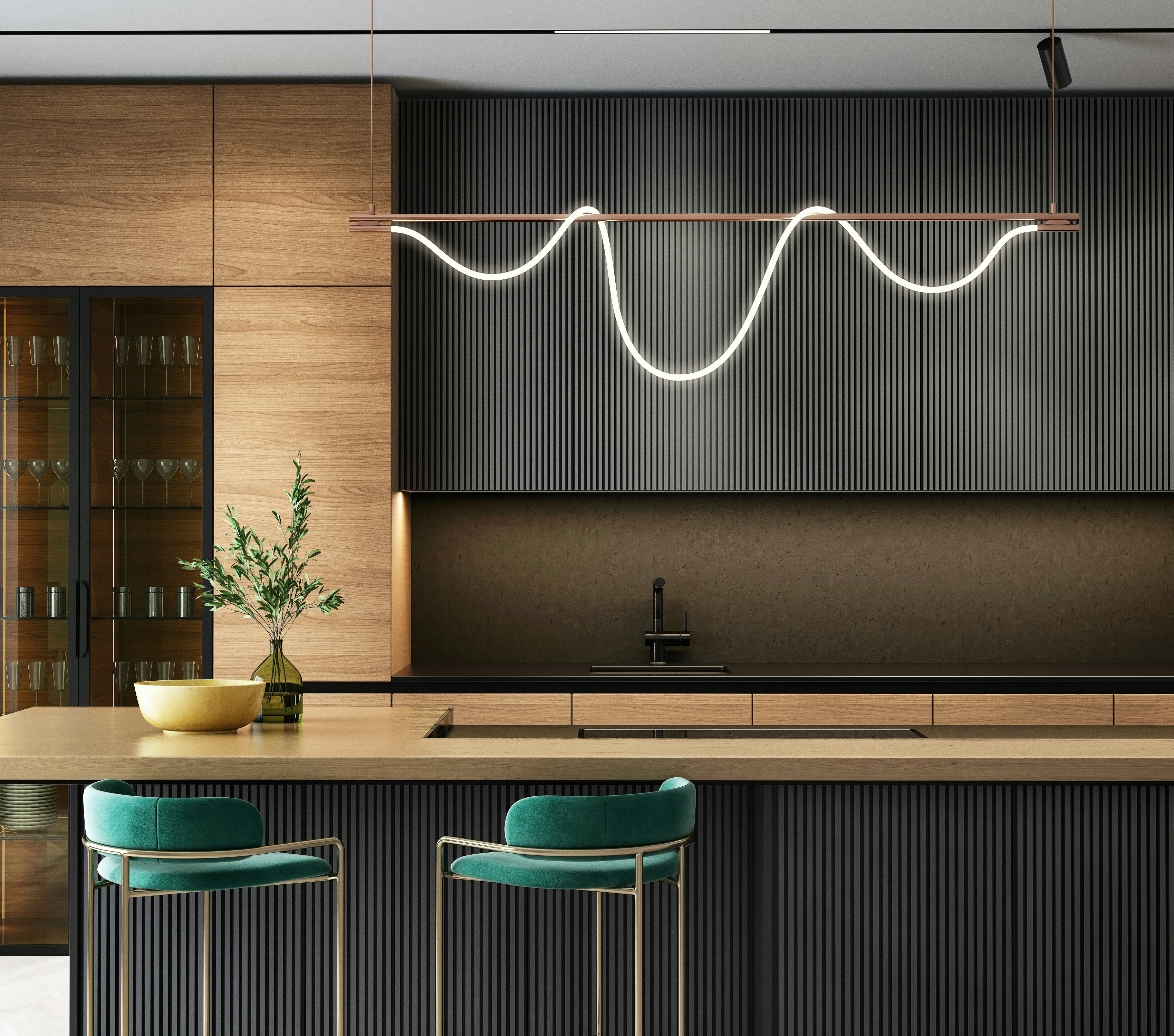 Kitchen design created in KitchenBlueprint